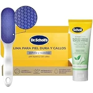 Set Scholl Lima de Vidrio Nano y Crema Nutrición Intensa para Pies