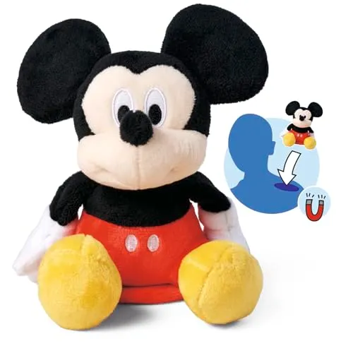 Peluche Simba Mickey Mouse Hombro 12cm Magnético Disney Original