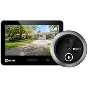 Mirilla Digital Ezviz EP4 WiFi 4K con Pantalla Táctil 5.5"