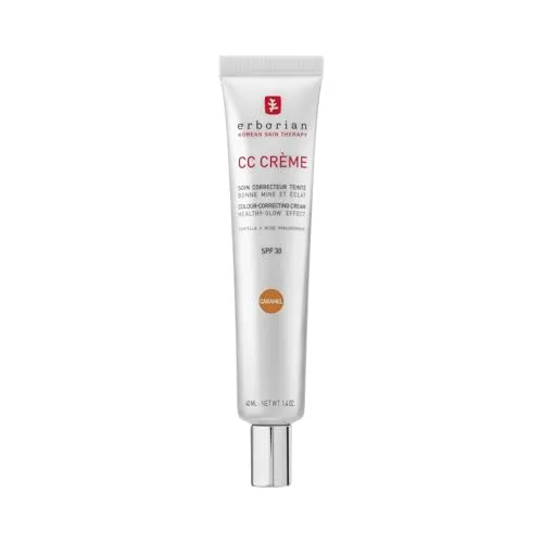 Erborian CC Crème Caramel SPF 30 - Crema Facial Iluminadora Alta Definición Cosmética Coreana 40ml