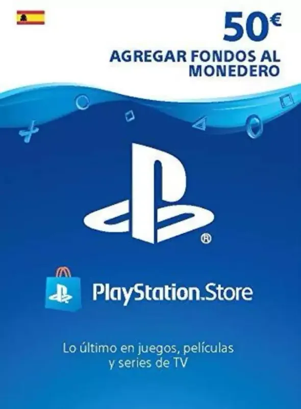 Tarjeta Prepago PSN ES - Saldo de 50€