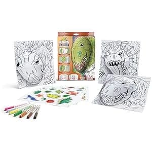 Kit de manualidades Crayola Color Pops 3D Dinosaurios