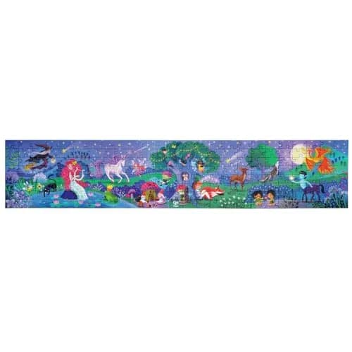 Hape Puzle Bosque Maravillas 200 Piezas, Brilla Oscuridad, Niños 6+ Años