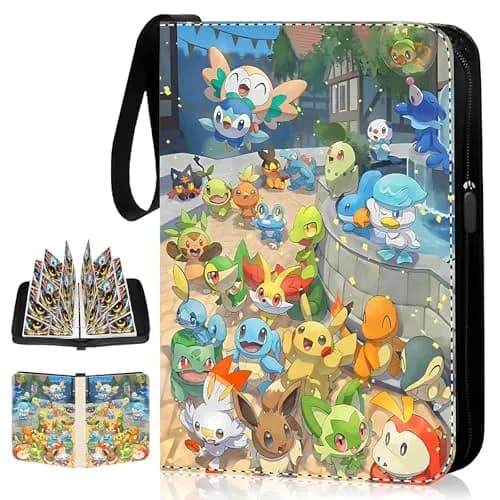 Lnxquizzic Álbum Coleccionista Tarjetas, 440 Unidades, 55 Páginas, Portátil