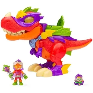 Superthings Superdino V-Rex - Figura Articulada con Luces y Sonidos