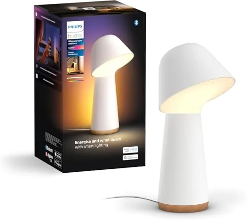 Philips Hue Twilight: Lampara Mesilla Inteligente para Dormir/Despertar