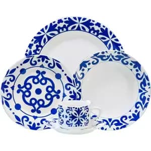 Vajilla de Porcelana Nyana: 30 Piezas para 6 Personas