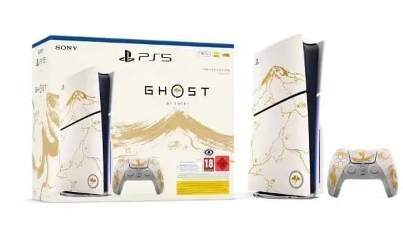Consola Sony PlayStation 5 1TB Edición Ghost of Tsushima, Lector, Envío España