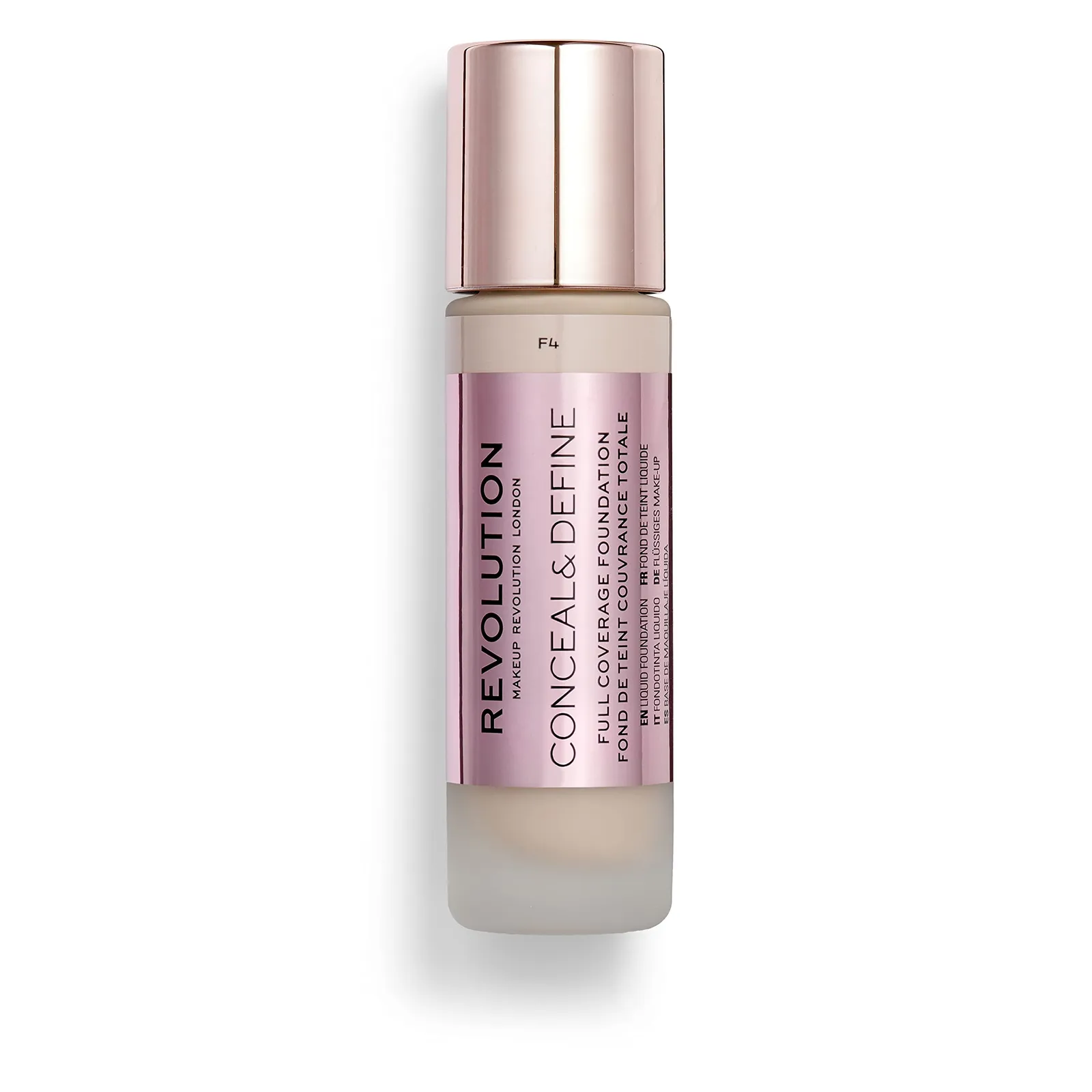 Base de Maquillaje Makeup Revolution Conceal & Define F4 23ml