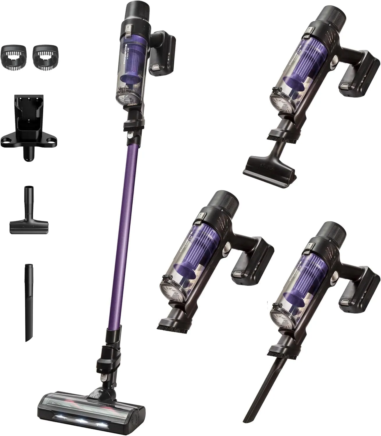 Rowenta X-Pert 7.60 RH6A31WO: Aspiradora sin cables, 45 min autonomía, 140W, filtro HEPA, lila
