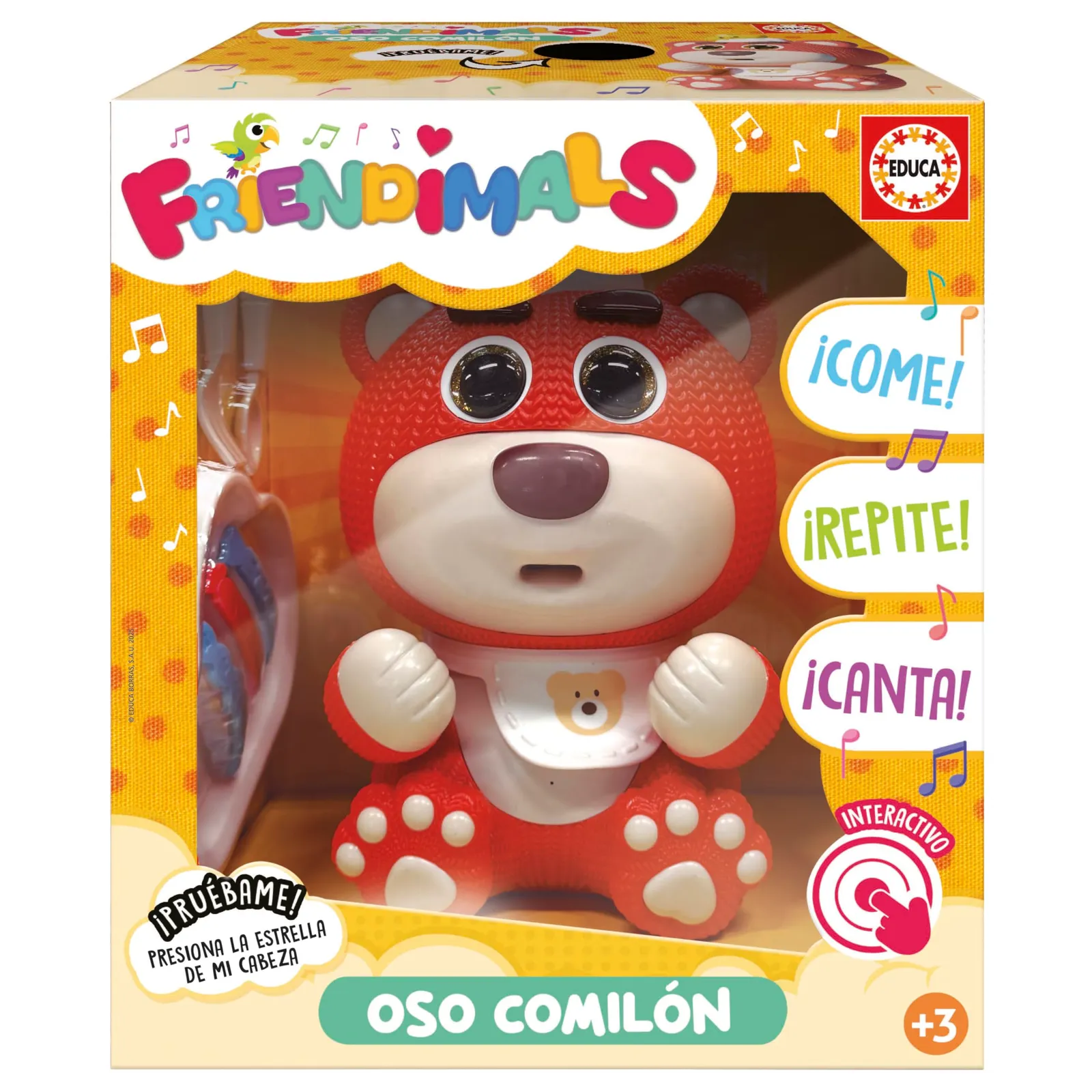 Educa Oso Comilón Interactivo Friendimals 20435