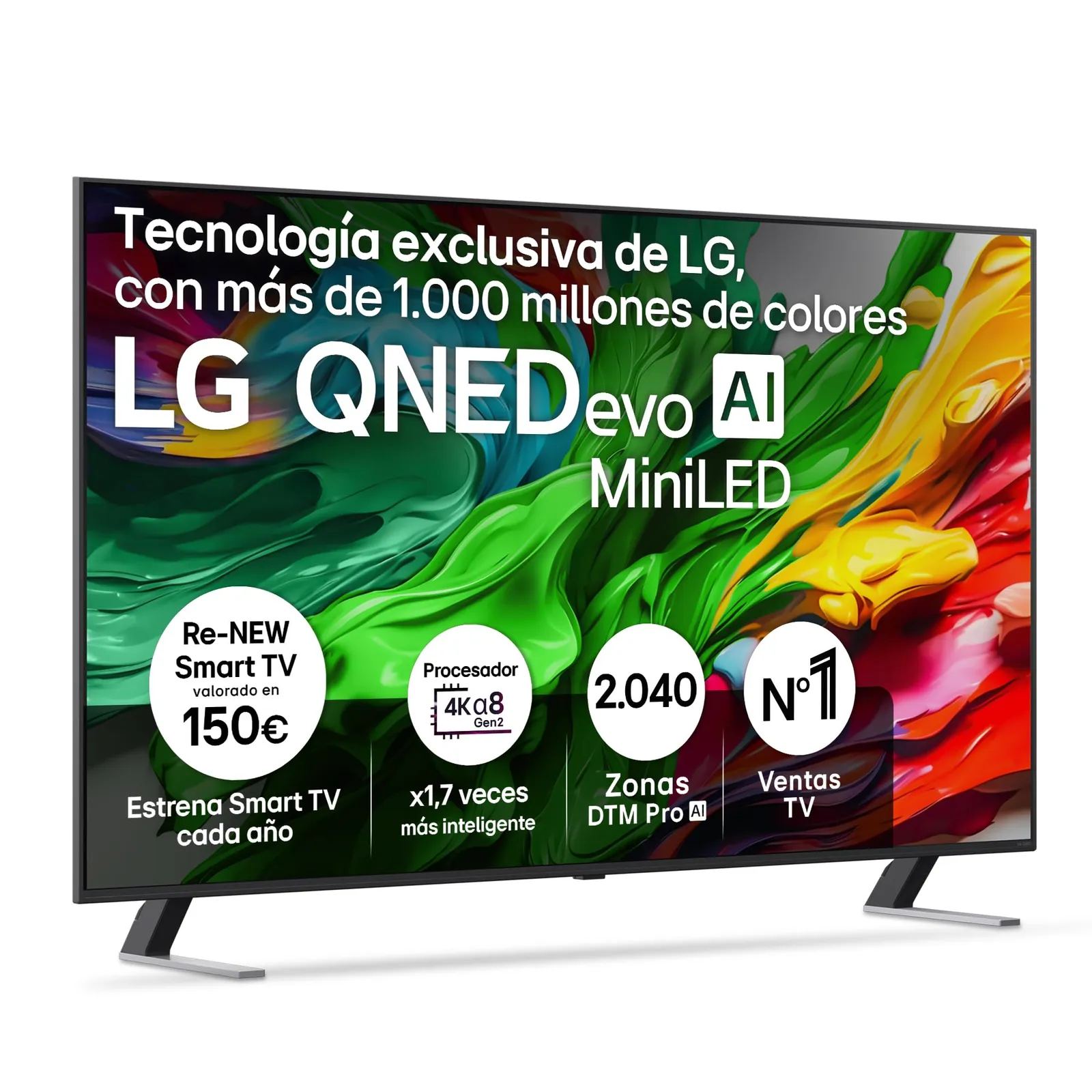 LG 65QNED85A6C - TV 65" 4K QNED EVO Smart TV WebOS 25