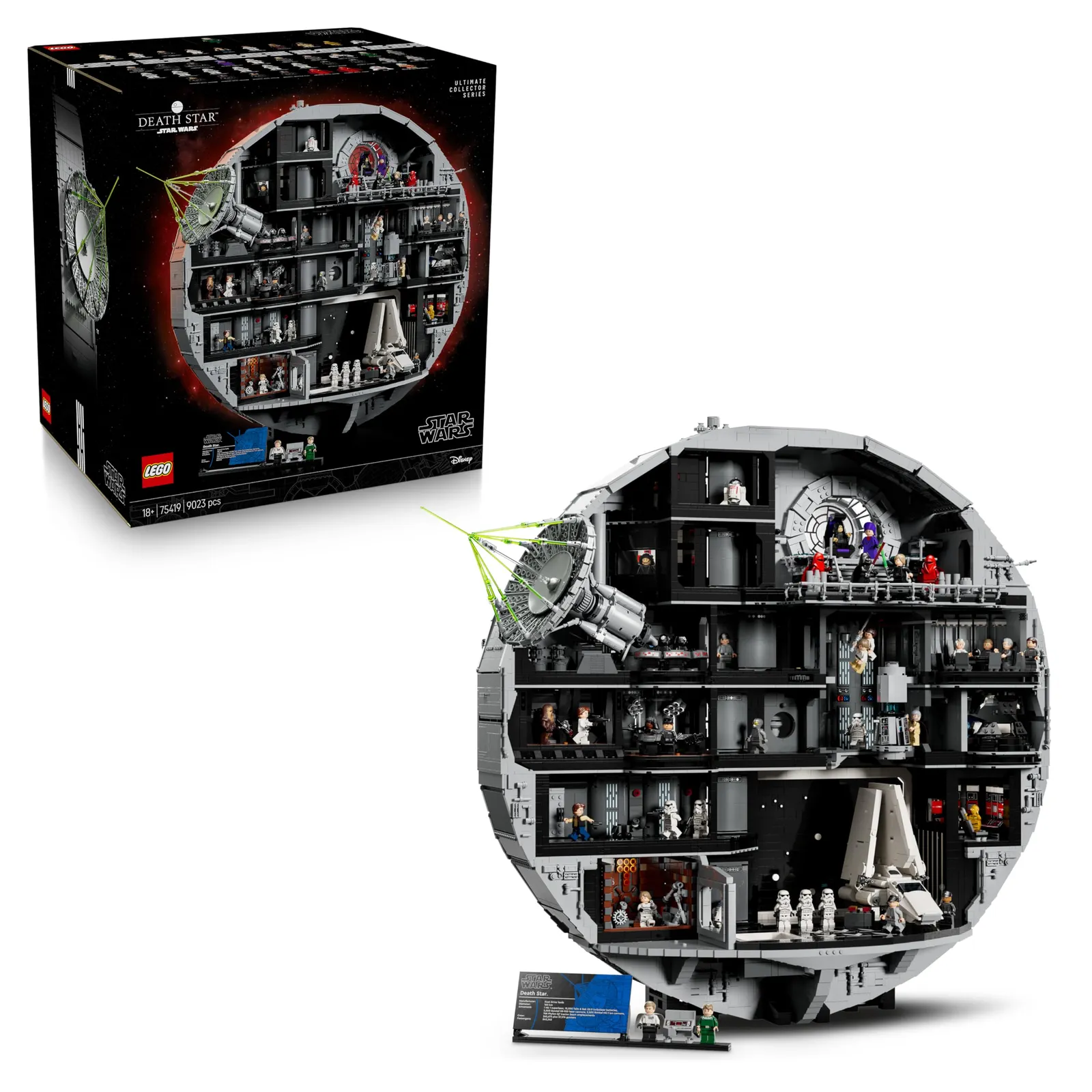 LEGO Star Wars 75419 Estrella de la Muerte Maqueta UCS Interactiva
