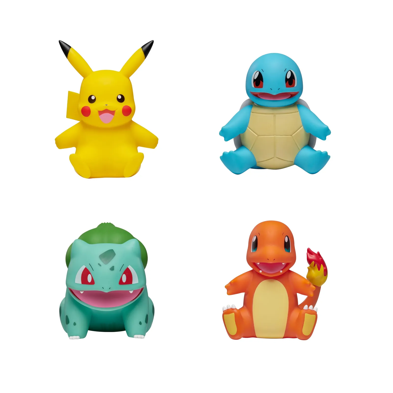 Paquete 4 Figuras Vinilo Pokémon Select - 10 cm