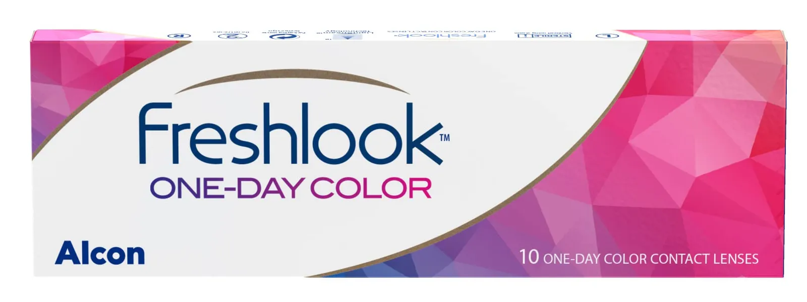 Lentes de contacto FreshLook One-Day Pure Hazel 10 unidades -5.25 D 8.6mm 13.8mm