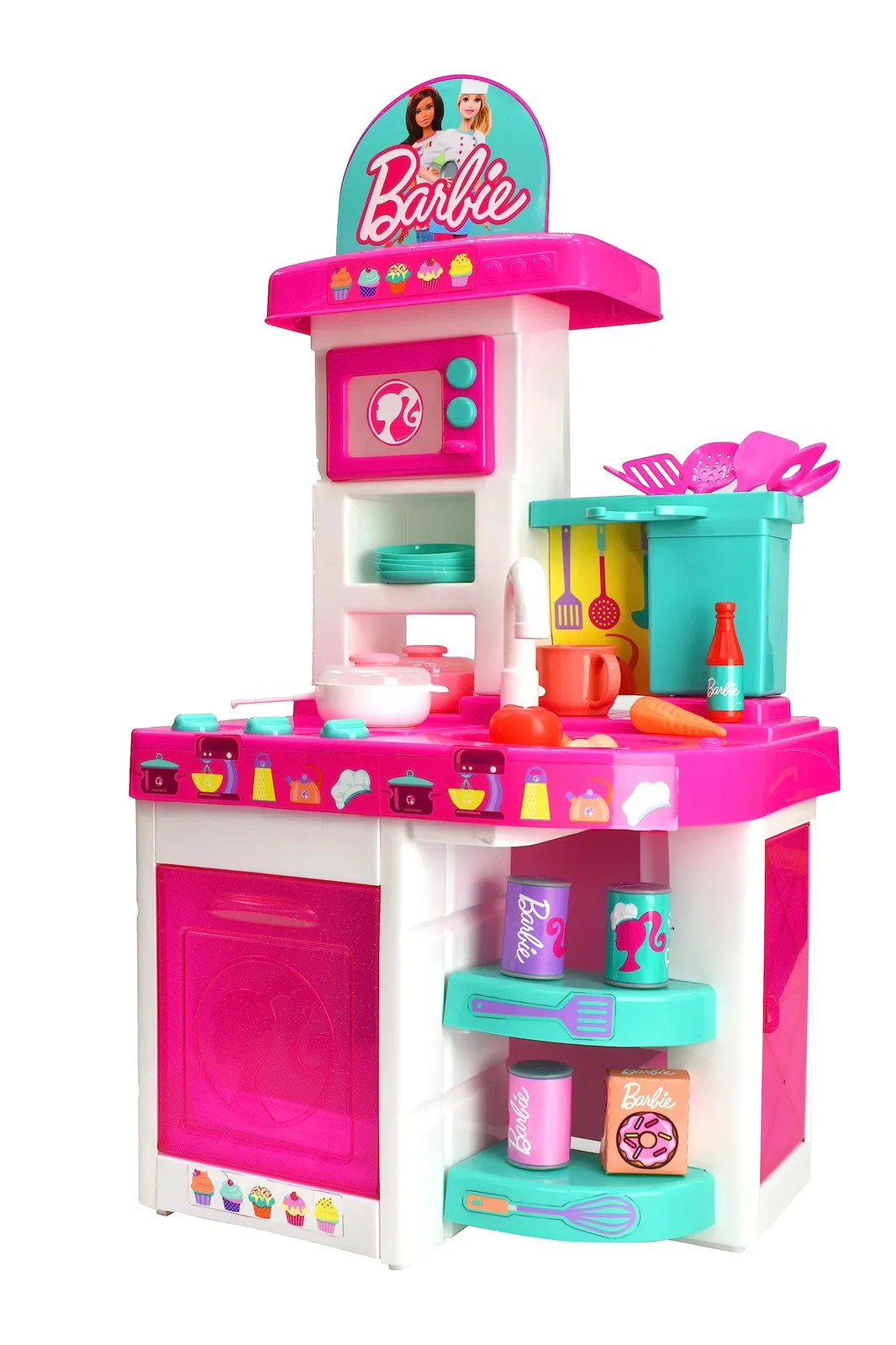 Cocina de Juguete Barbie con 40 Accesorios
