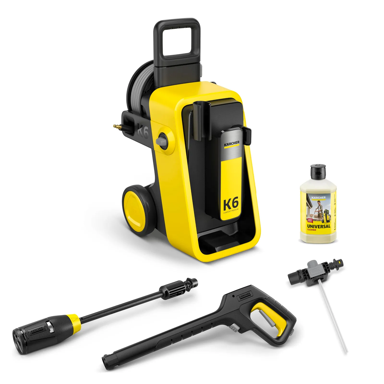 Hidrolimpiadora Kärcher K 6 Comfort Premium: 160 Bar, 510 l/h, 50 m²/h, 18.2 kg
