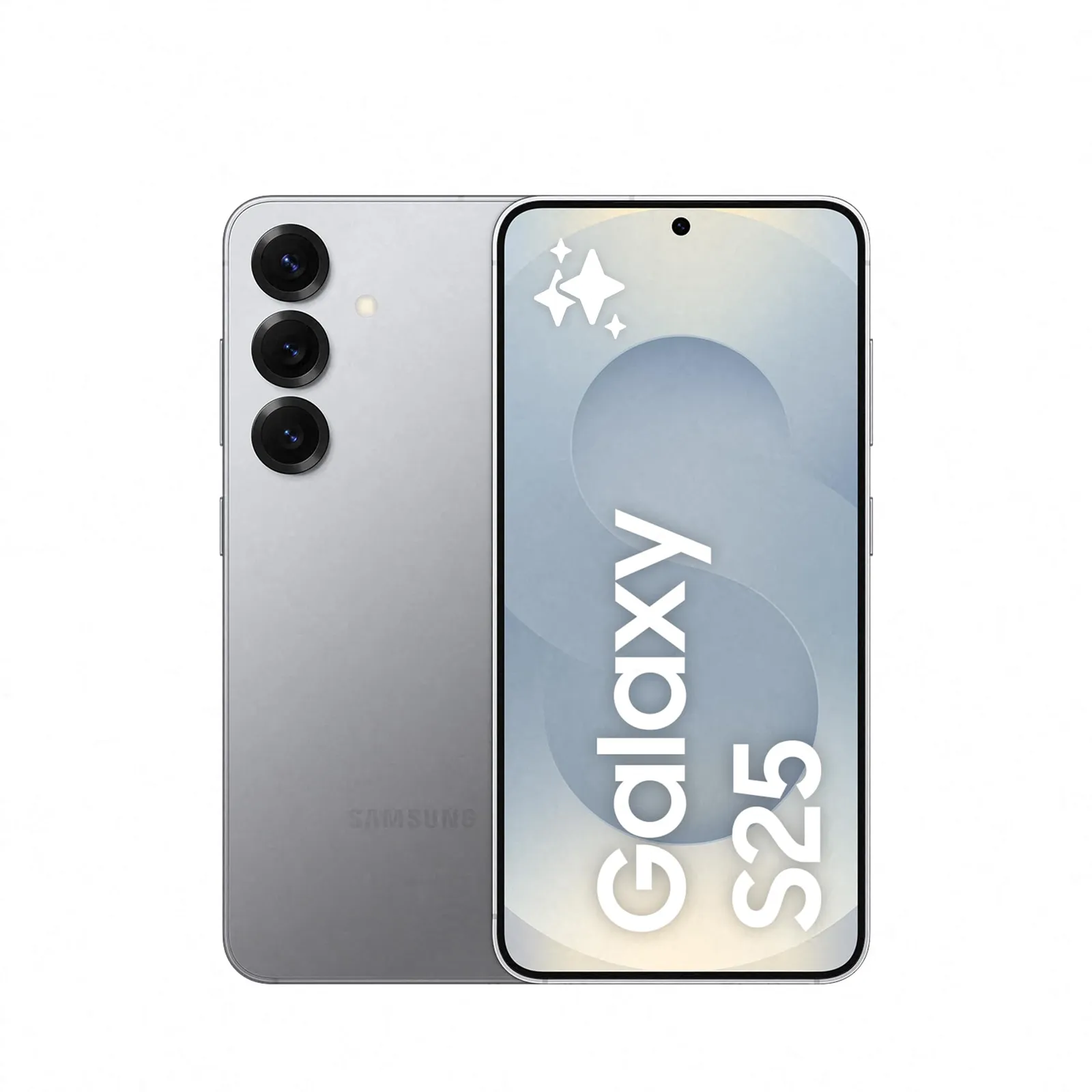 Samsung Galaxy S25 256GB: Móvil con IA, 12GB RAM, Cámara 50MP, Dual SIM, IP68, Gris (Español)