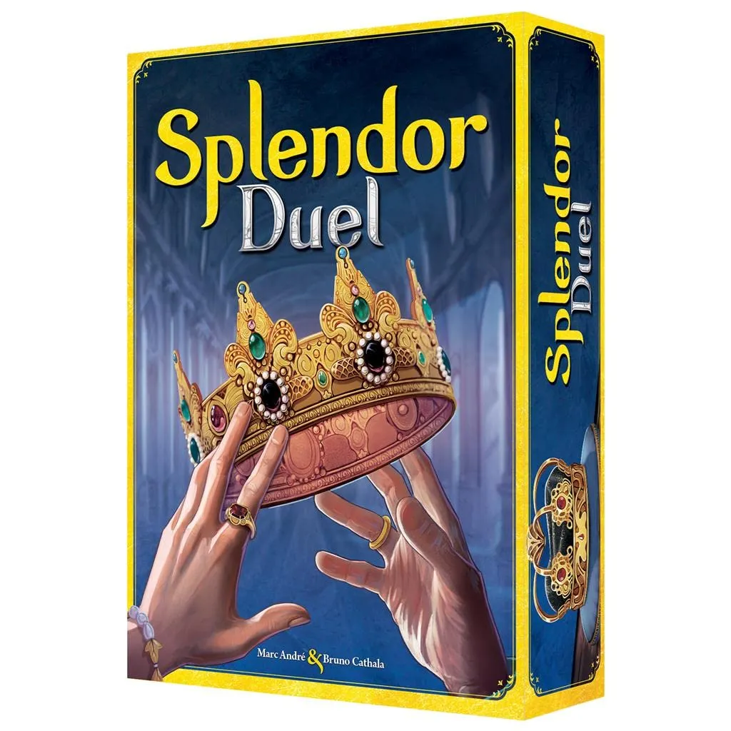 Splendor Duel: Juego de estrategia Asmodee para 2 jugadores, +10 años, 30 min