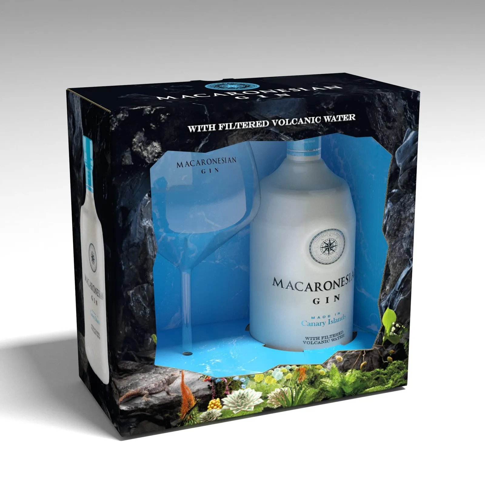 Ginebra Premium Macaronesian Canarias 700ml + Copa Regalo