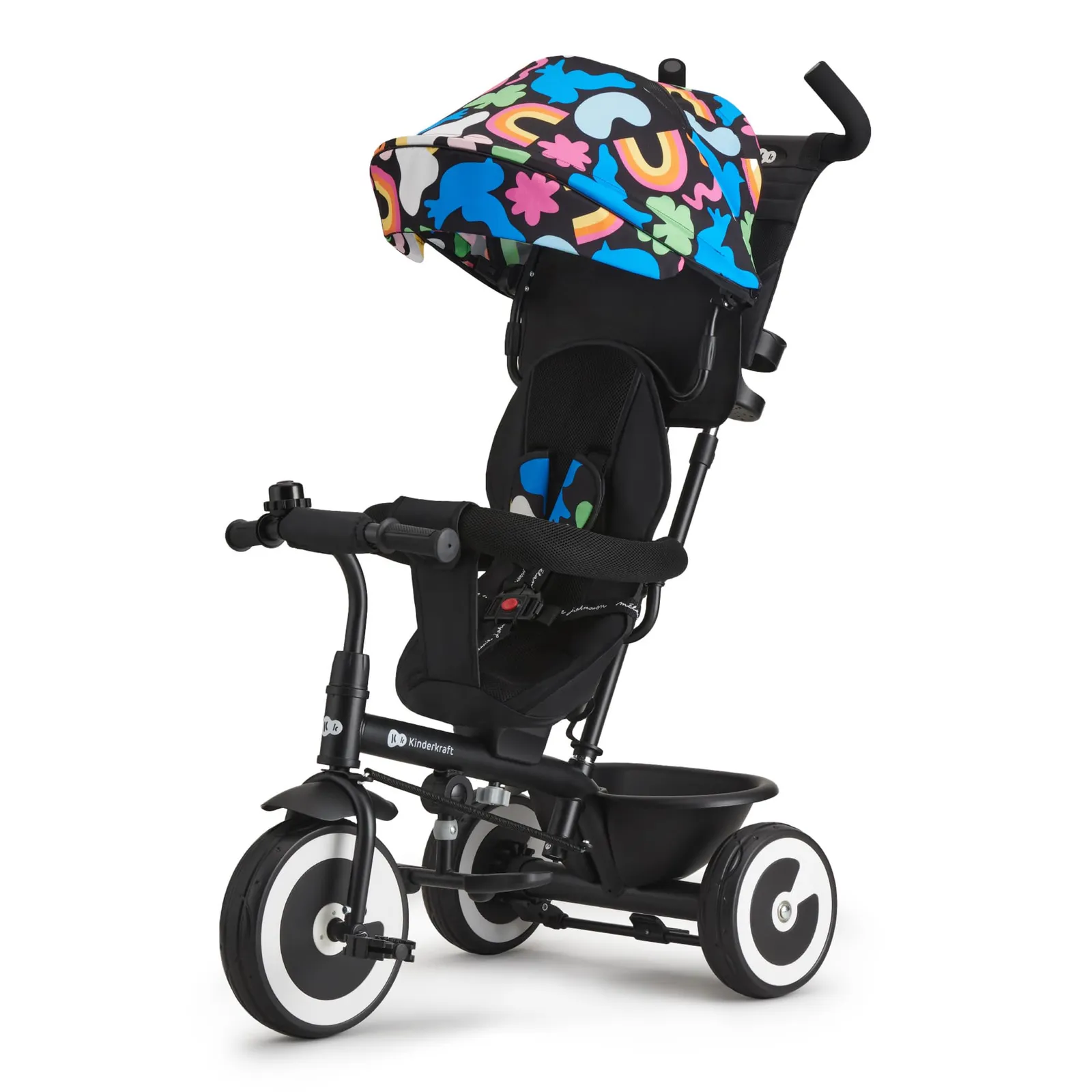 Kinderkraft Aston Triciclo Evolutivo Happy Shapes | 9 Meses a 25 kg