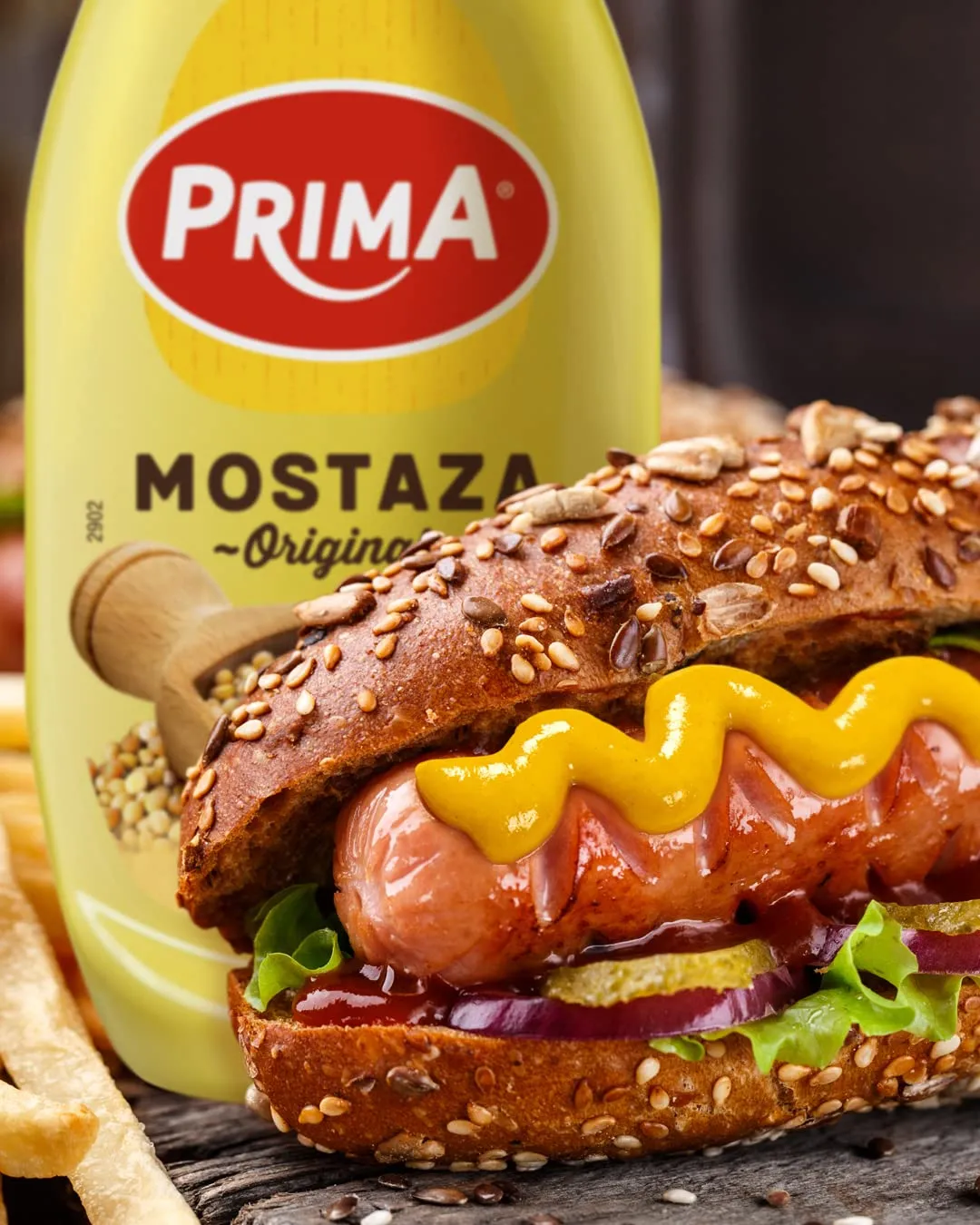 Mostaza intensa Prima 295 g