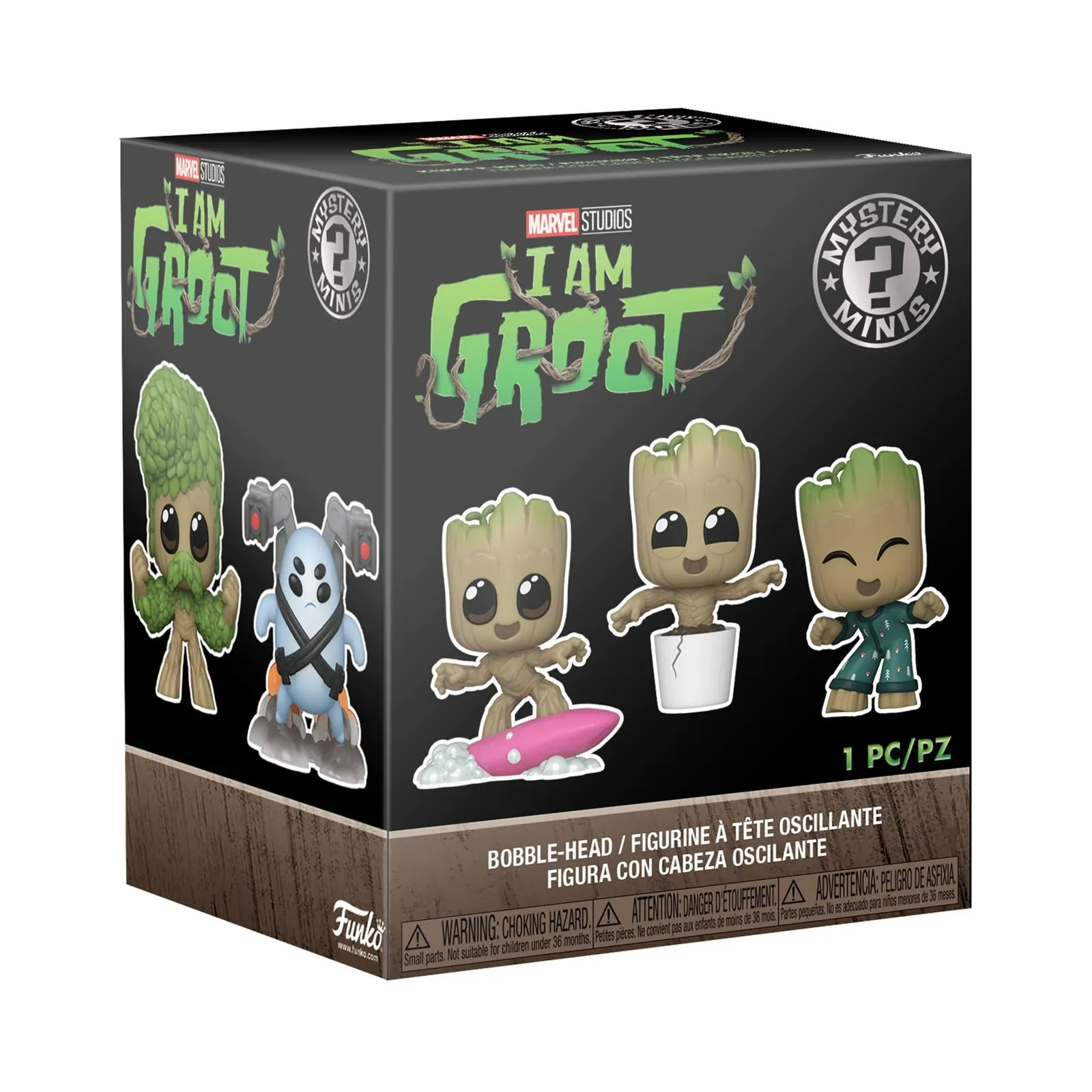 Figura Misterio Funko Groot Shorts Marvel Coleccionable