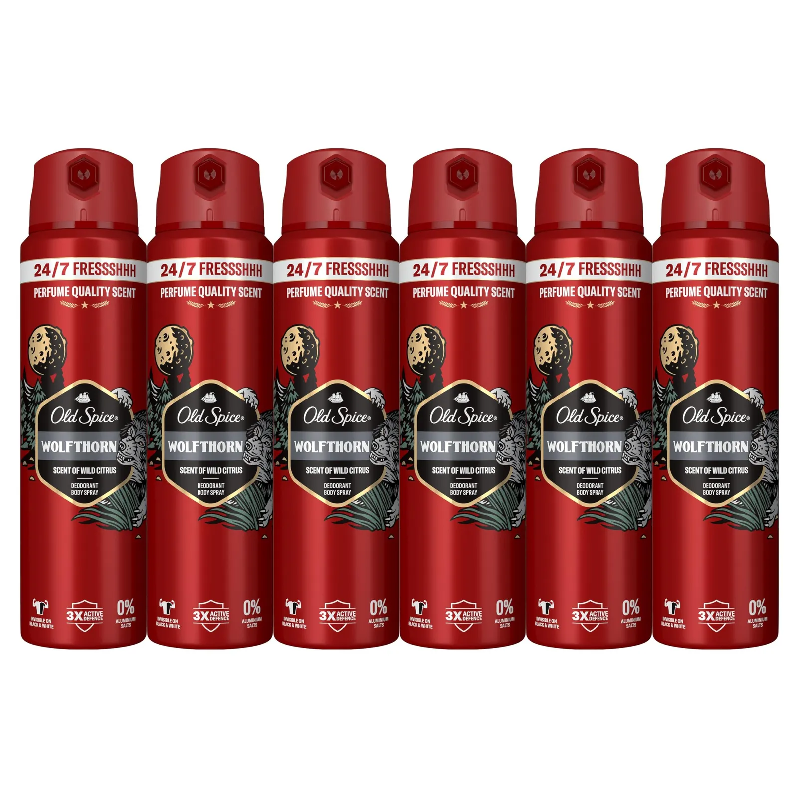 Pack 6x Old Spice Super Mario Desodorante Corporal 150ml