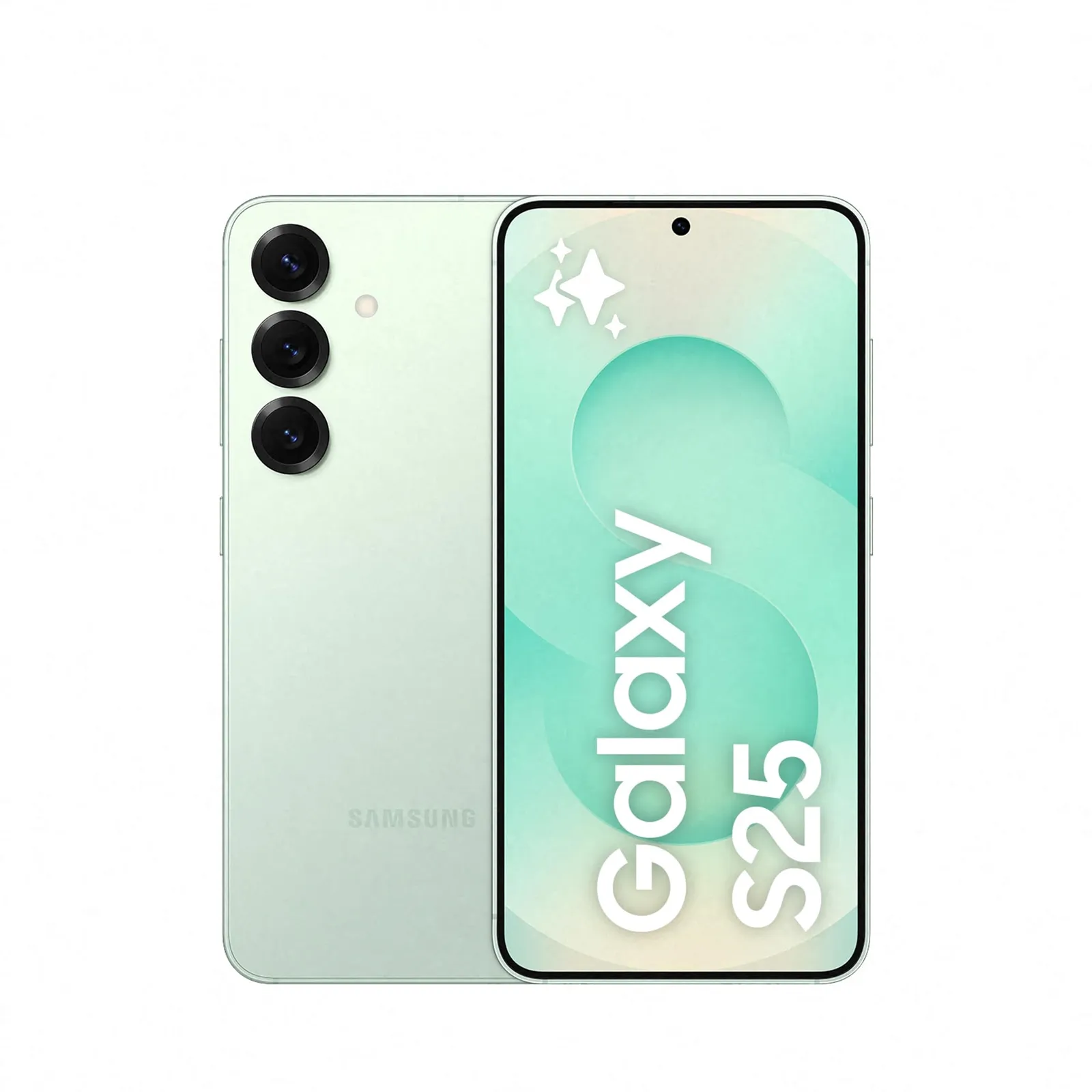 Samsung Galaxy S25 128GB Menta: Móvil con IA, 12GB RAM, Cámara 50MP, Dual SIM, IP68