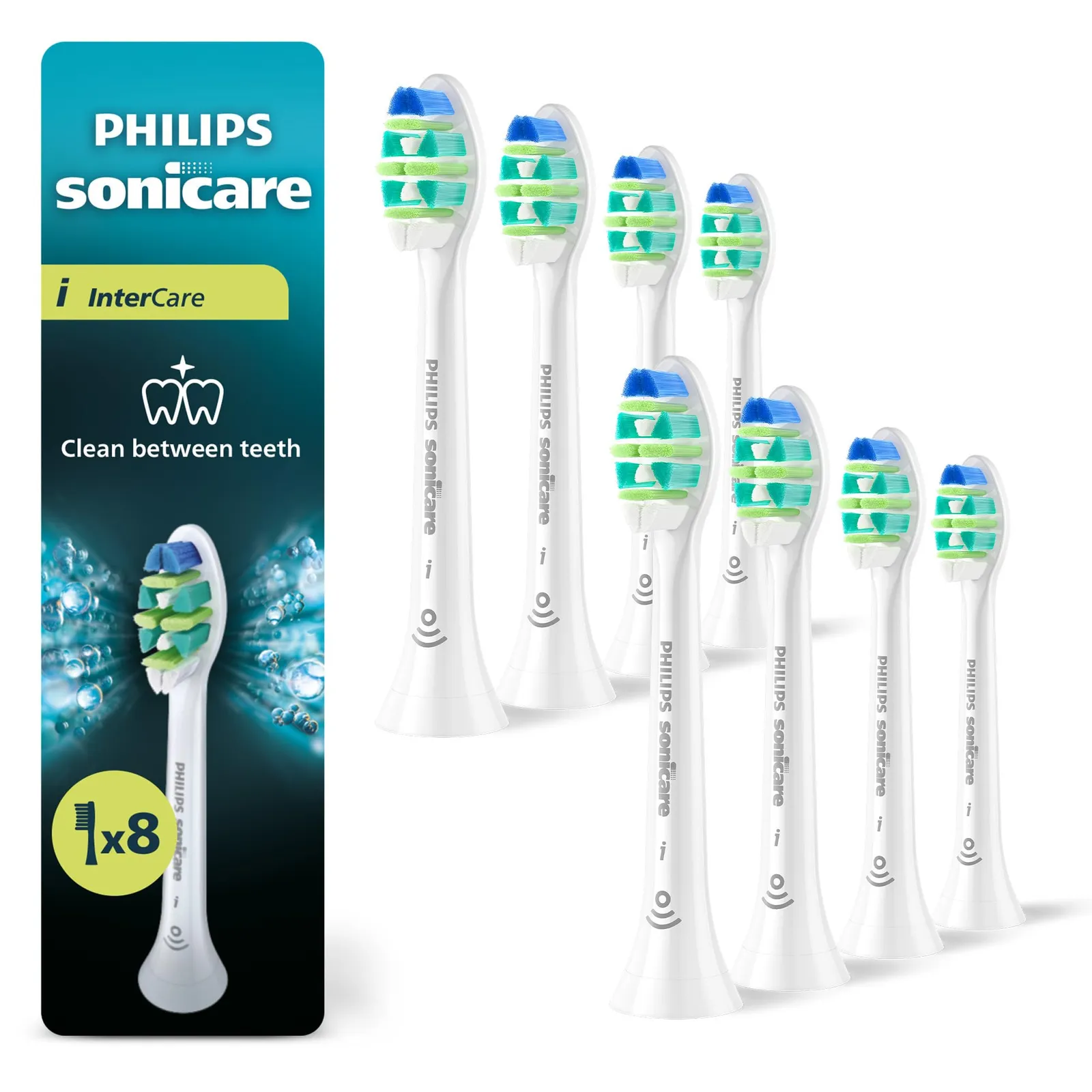 Pack 8x Philips Sonicare InterCare Cabezales de Repuesto