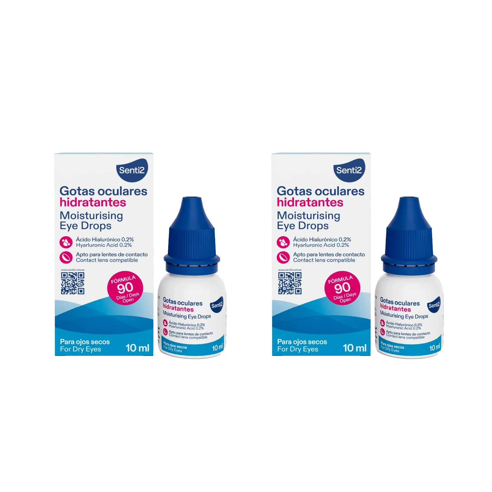 Pack 2x Senti2 Gotas Ojos Secos 10ml