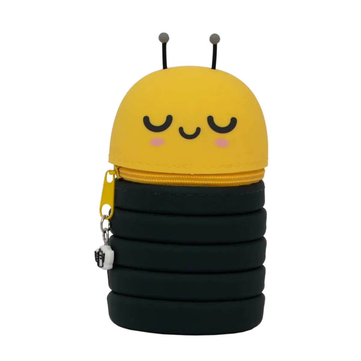 Estuche Extensible Mr. Wonderful Abeja - Silicona con Cremallera