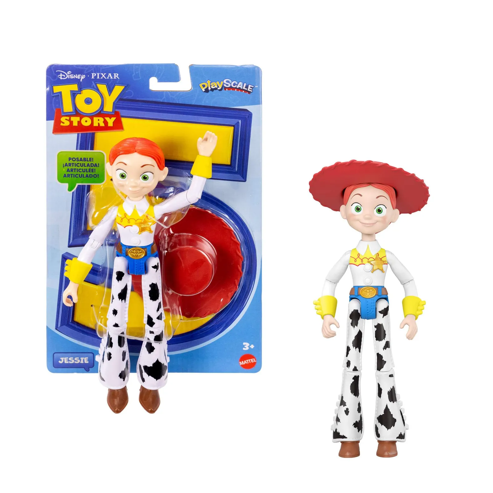 Figura Acción Mattel Disney Pixar Toy Story 5 Jessie 22.35 cm