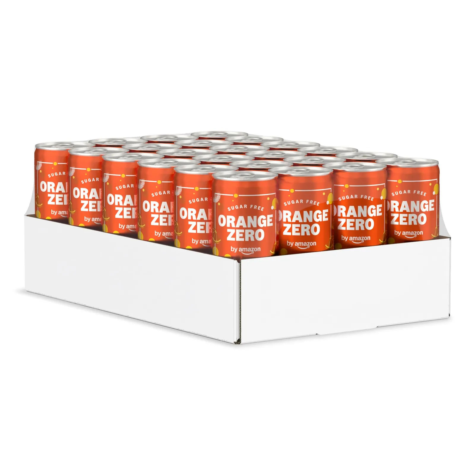 24 latas de 330ml Orange Zero by Amazon