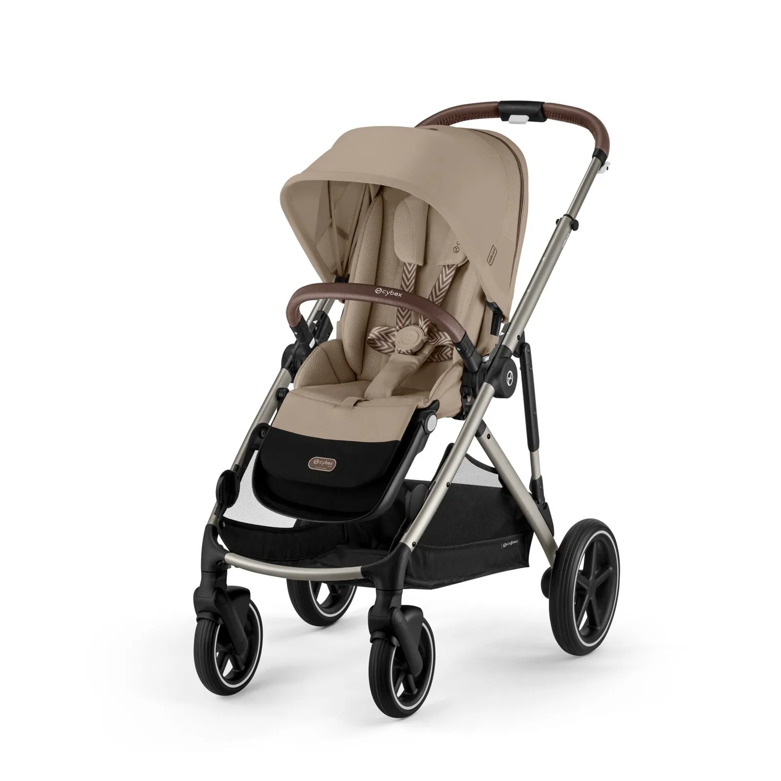 Cochecito Cybex Gazelle S, 20+ configuraciones, Beige Almendra