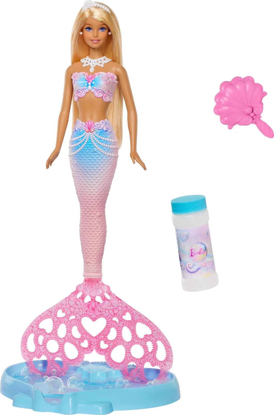 Barbie Bubble Sparkle Mermaid Muñeca JLW56