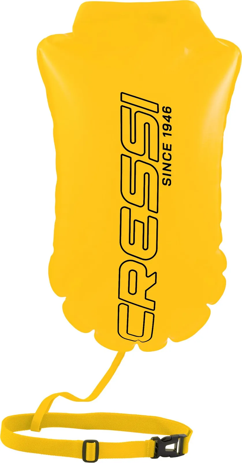 Boya de señalización Cressi Glide Swim Buoy 28L, inflable, máxima visibilidad para nadadores y triatletas en aguas abiertas, color