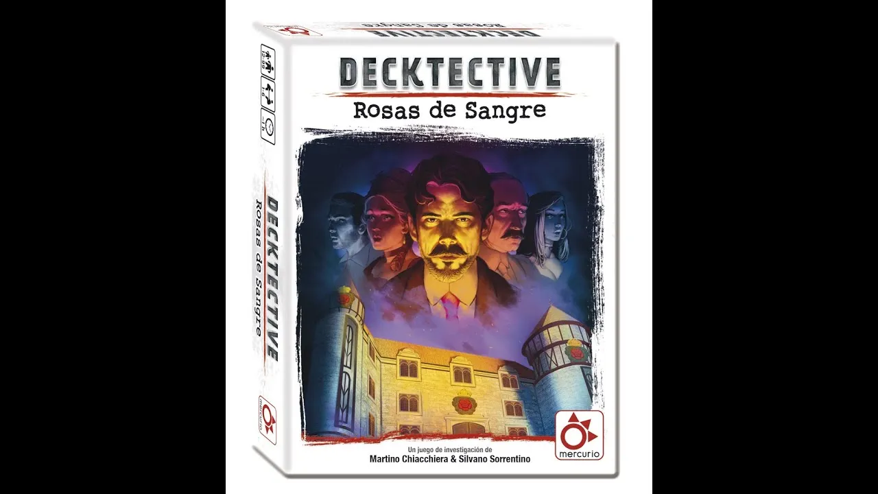 Juego de mesa Decktective: Rosas de Sangre por 3€