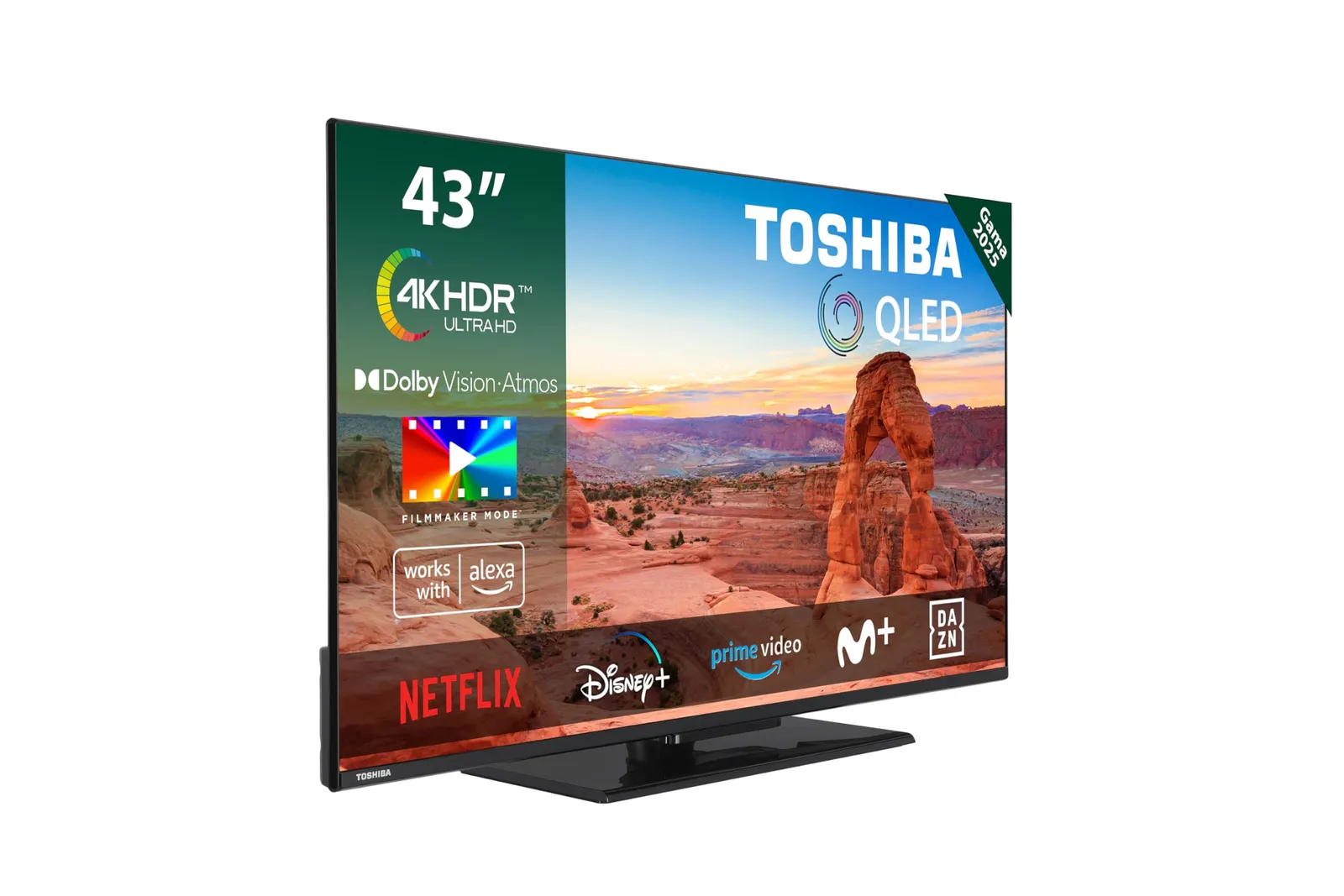 Toshiba 43QV3463DG Smart TV QLED 43" 4K UHD