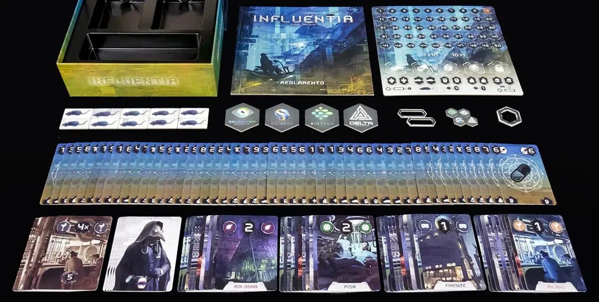 Juego de mesa Influentia por 4€