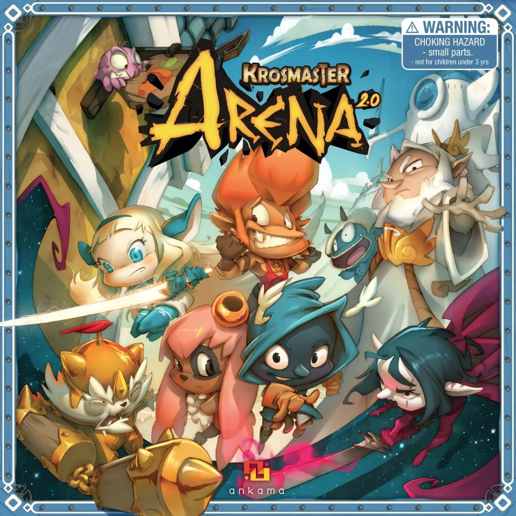 Krosmaster Arena 2.0: Juego de Mesa con 8 Figuras Exclusivas de Dofus