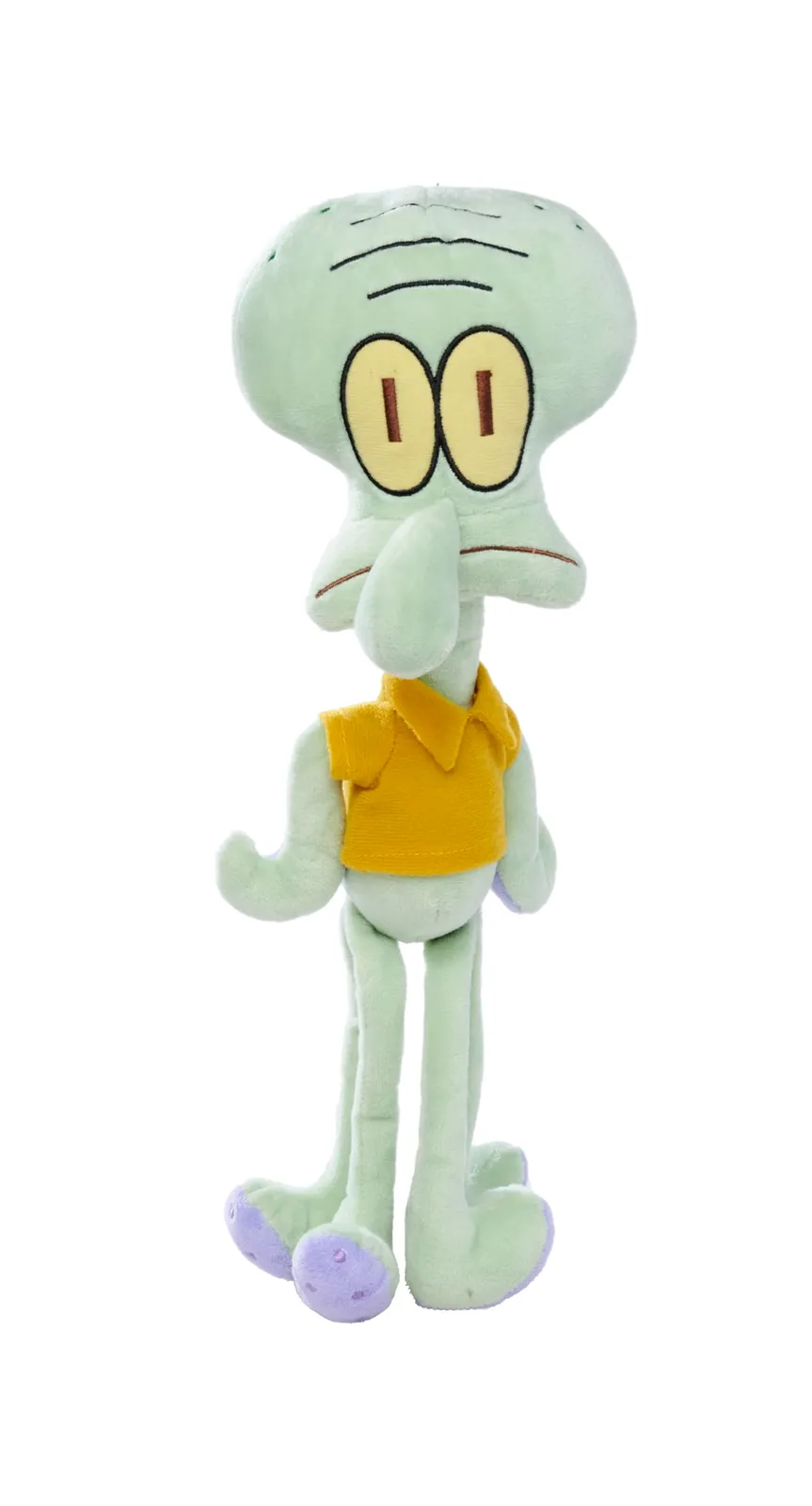 Peluche Calamardo Bob Esponja 35cm Felpa Suave Relleno Reciclado Licencia Oficial Simba