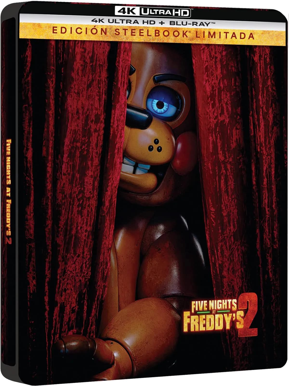 Five Nights at Freddy's 2 Edición Metálica 4K UHD + Blu-ray