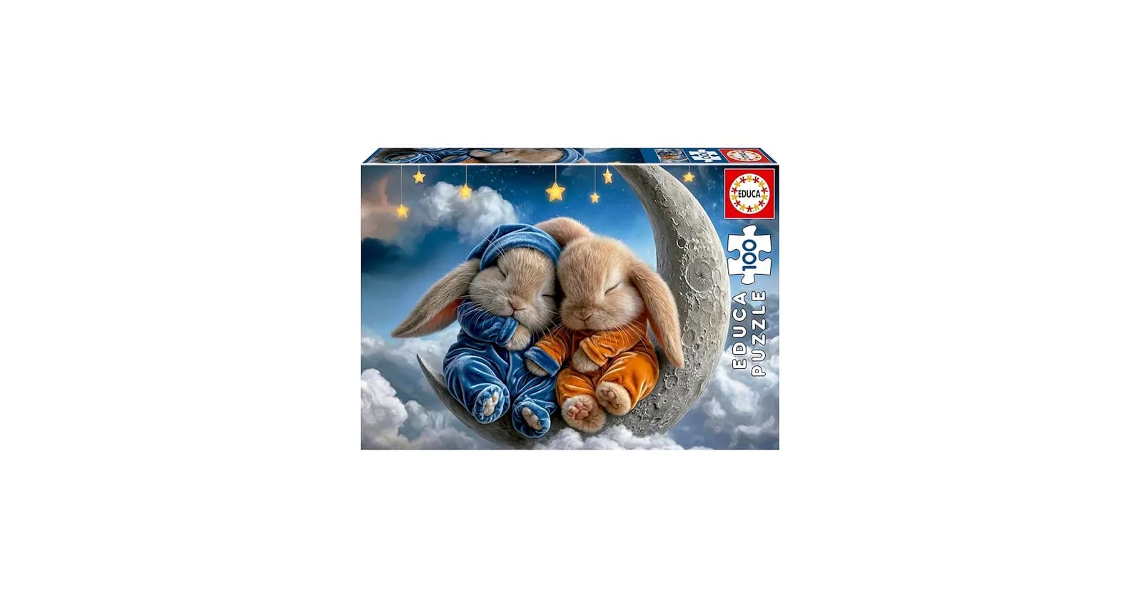 Puzzle Educa Sueños de Conejito 100 Piezas