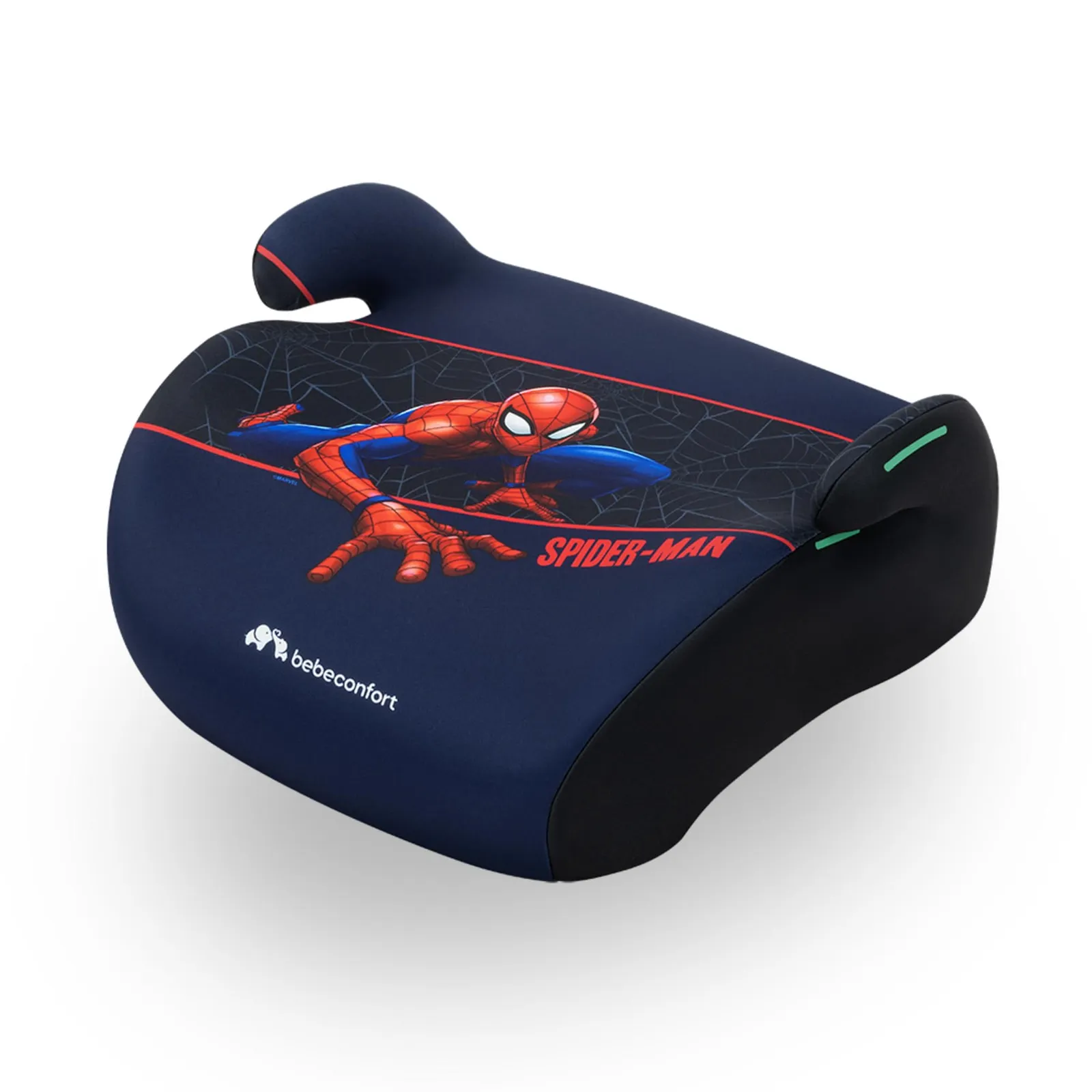 Asiento Elevador Coche Bebeconfort Marvel Manga i-Safe, Spiderman, 6-12 Años