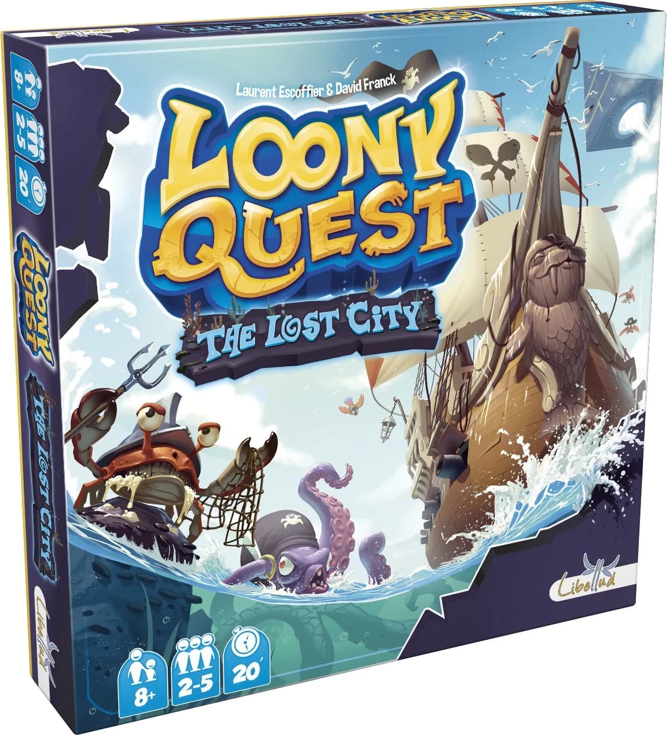Juego de Mesa Loony Quest: The City Perdida