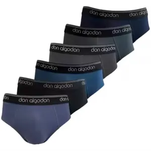 Pack 6x Slips Hombre Don Algodon