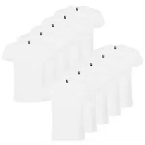 Pack 10 Camisetas Básicas Algodón Roly Unisex