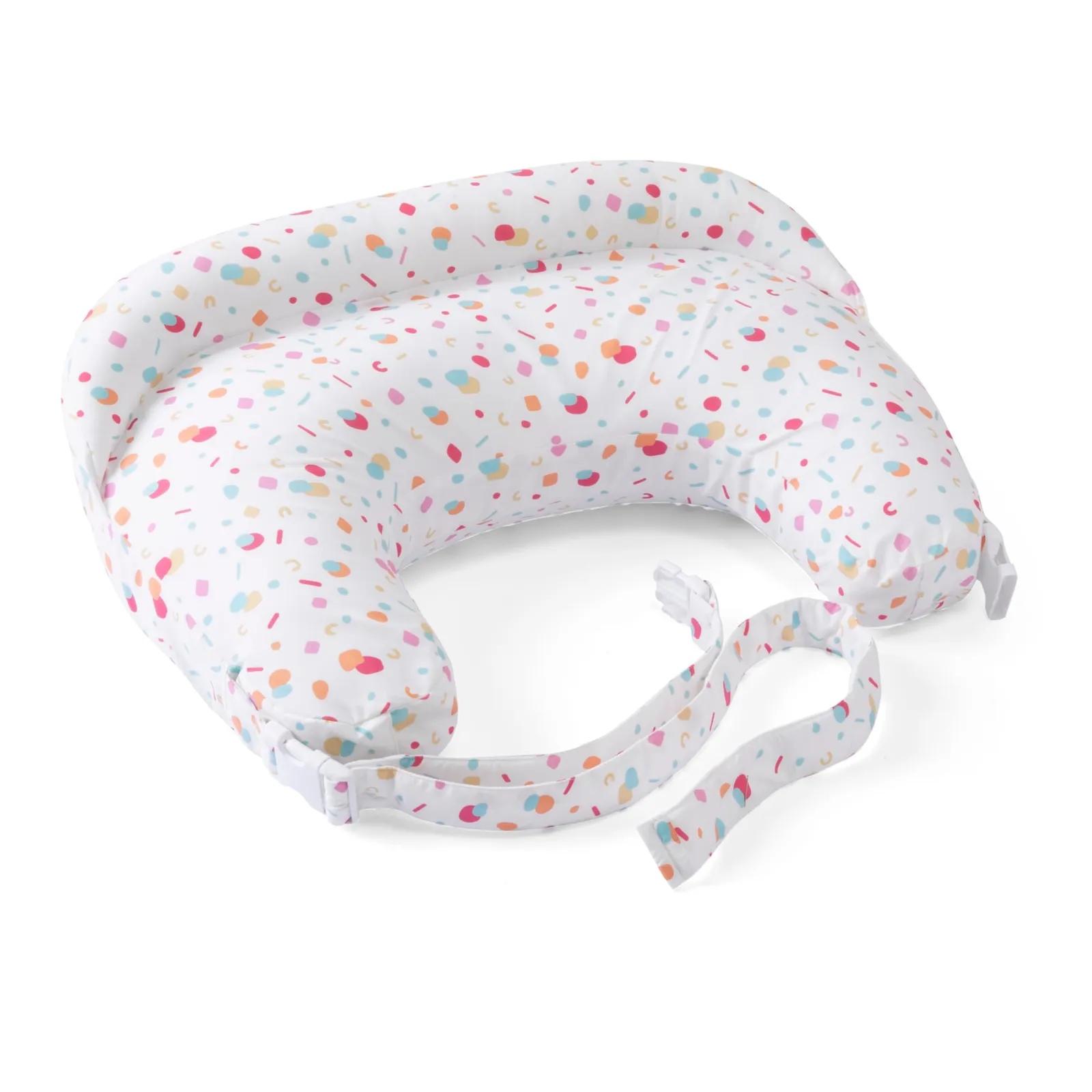 Cojín de Lactancia Boppy Deluxe para Bebés (0+ meses) - Soporte Ergonómico Mamá y Bebé