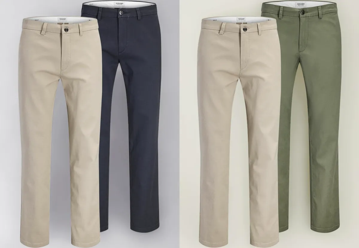 Pack 2 Pantalones Chinos Jack&Jones Jpstollie Dylan